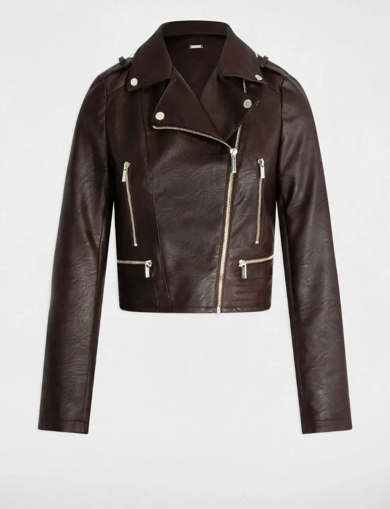 blouson-droit-avec-col-crante-a-revers-marron-fonce-femme-vue3-32536300824441088.webp