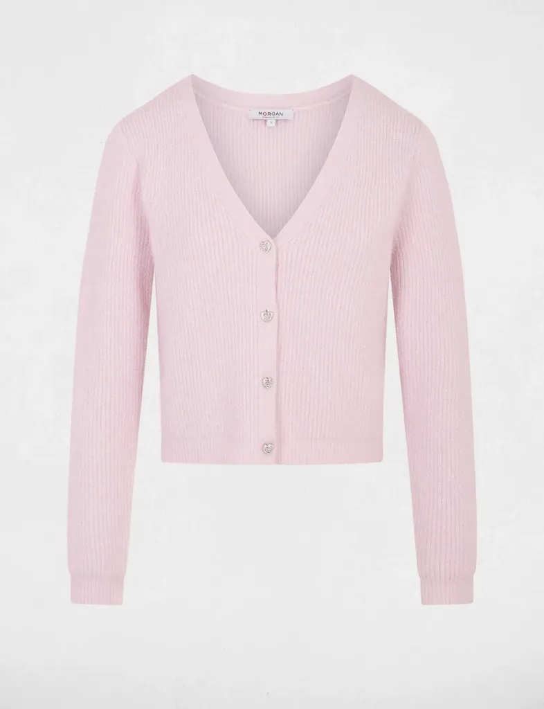 gilet-col-en-v-rose-pastel-femme-vue3-32536300992741262.webp