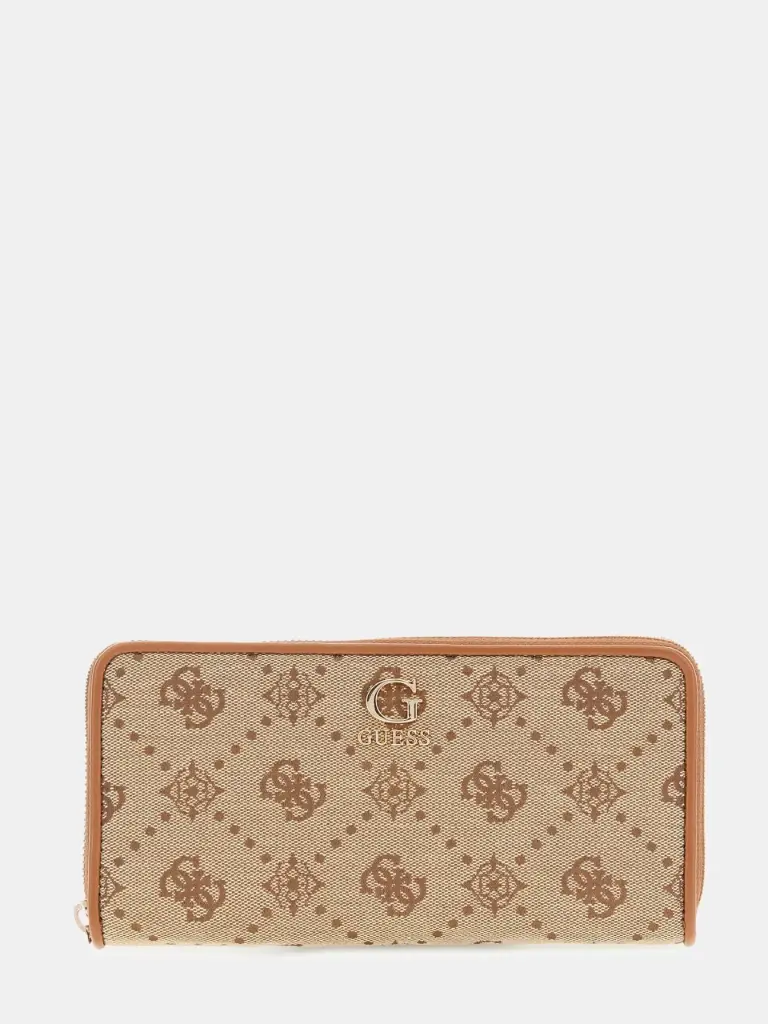 Maxi cartera Neda com logotipo Guess