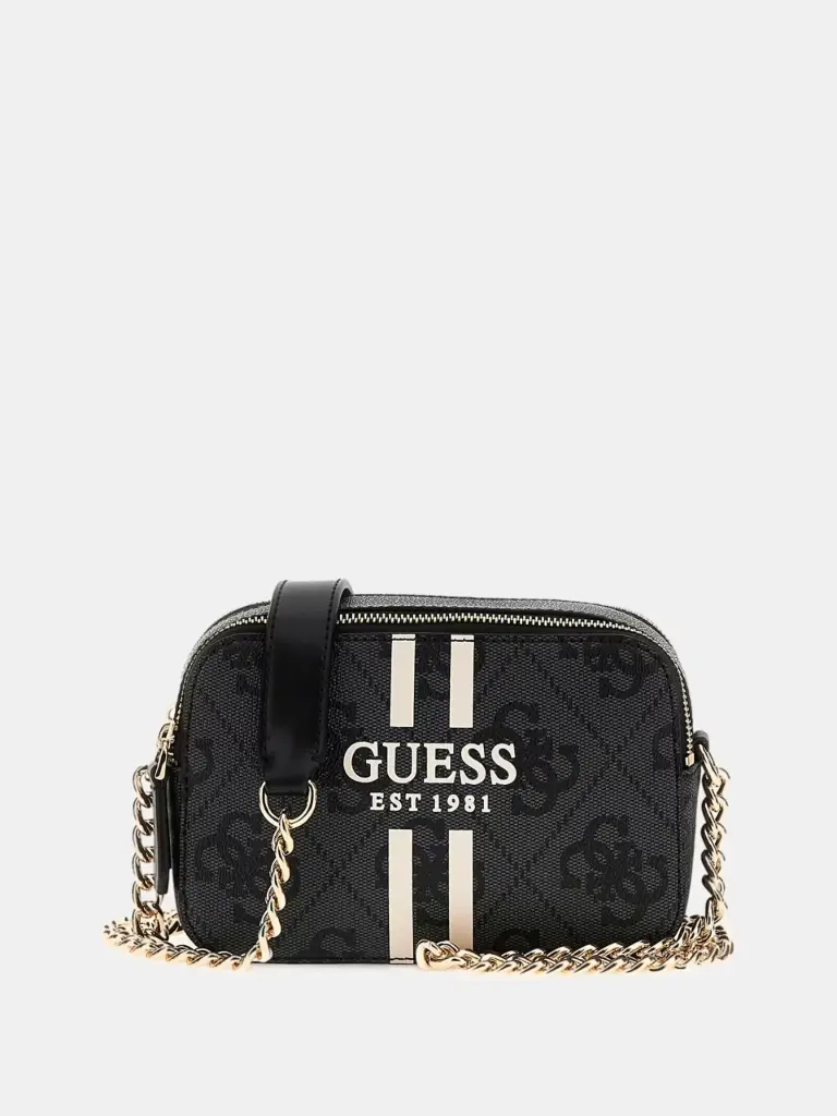 Mini Bandolera Noelle con logotipo Guess