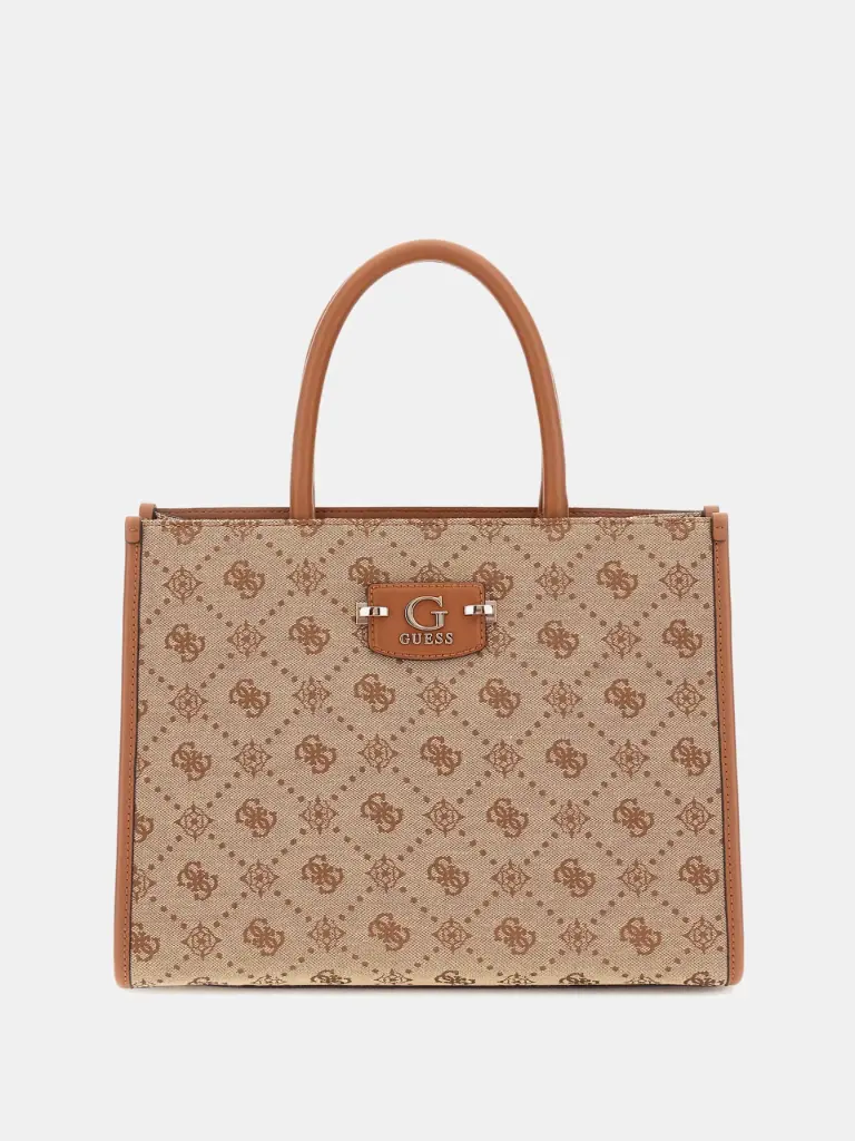 Bolso de mano Neda con logotipo 4 g peony Guess