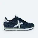 Zapatilla retro running azul munich 