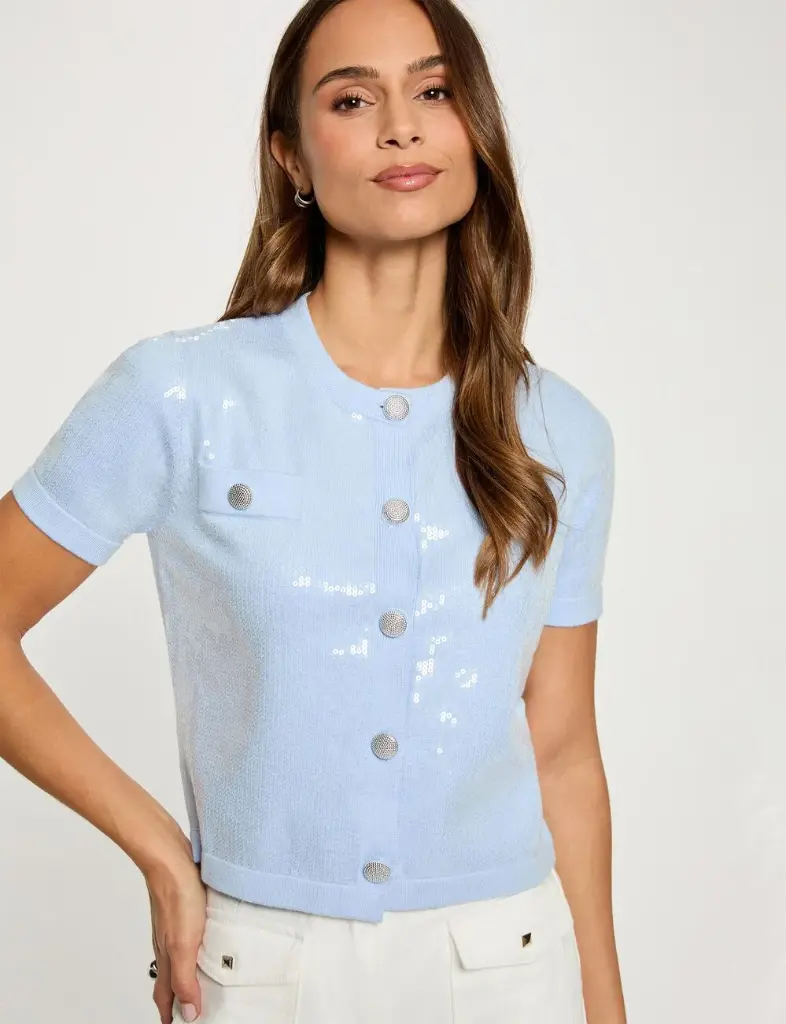 Camisa morgan celeste 