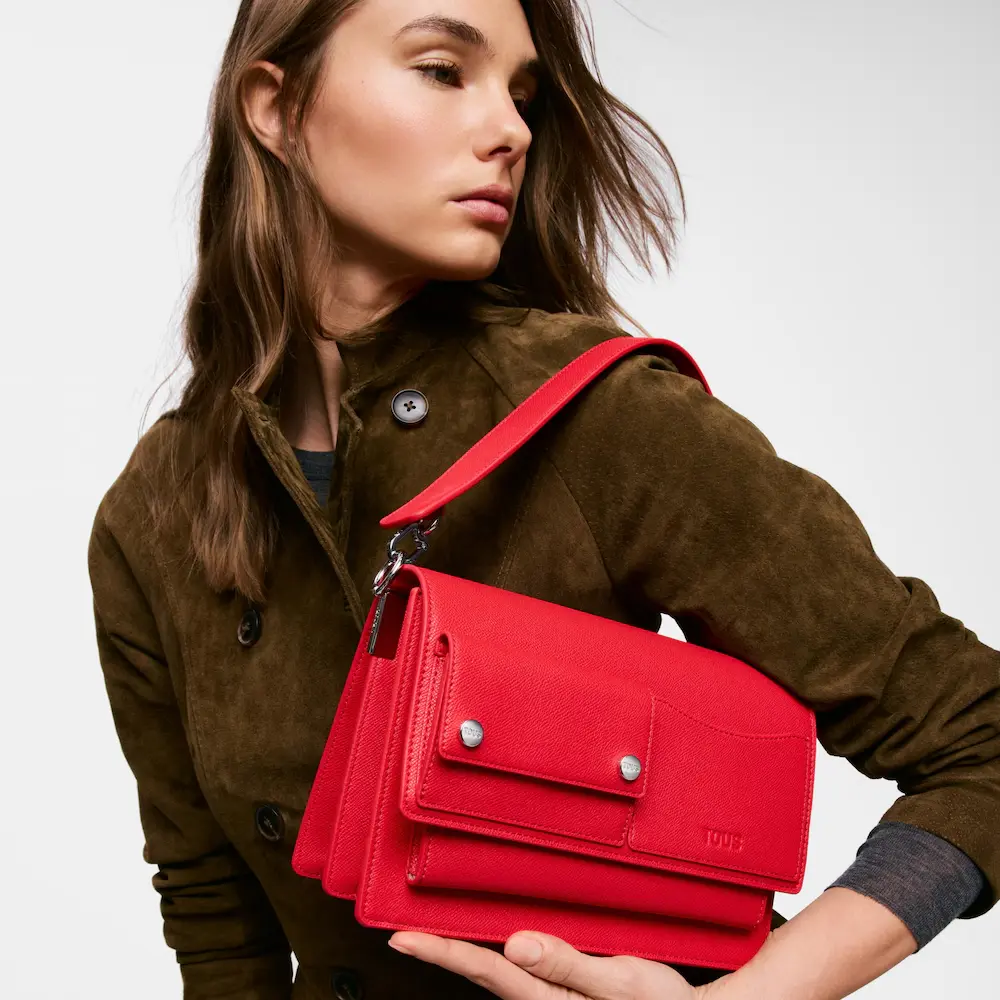 Bandolera m audre rojo