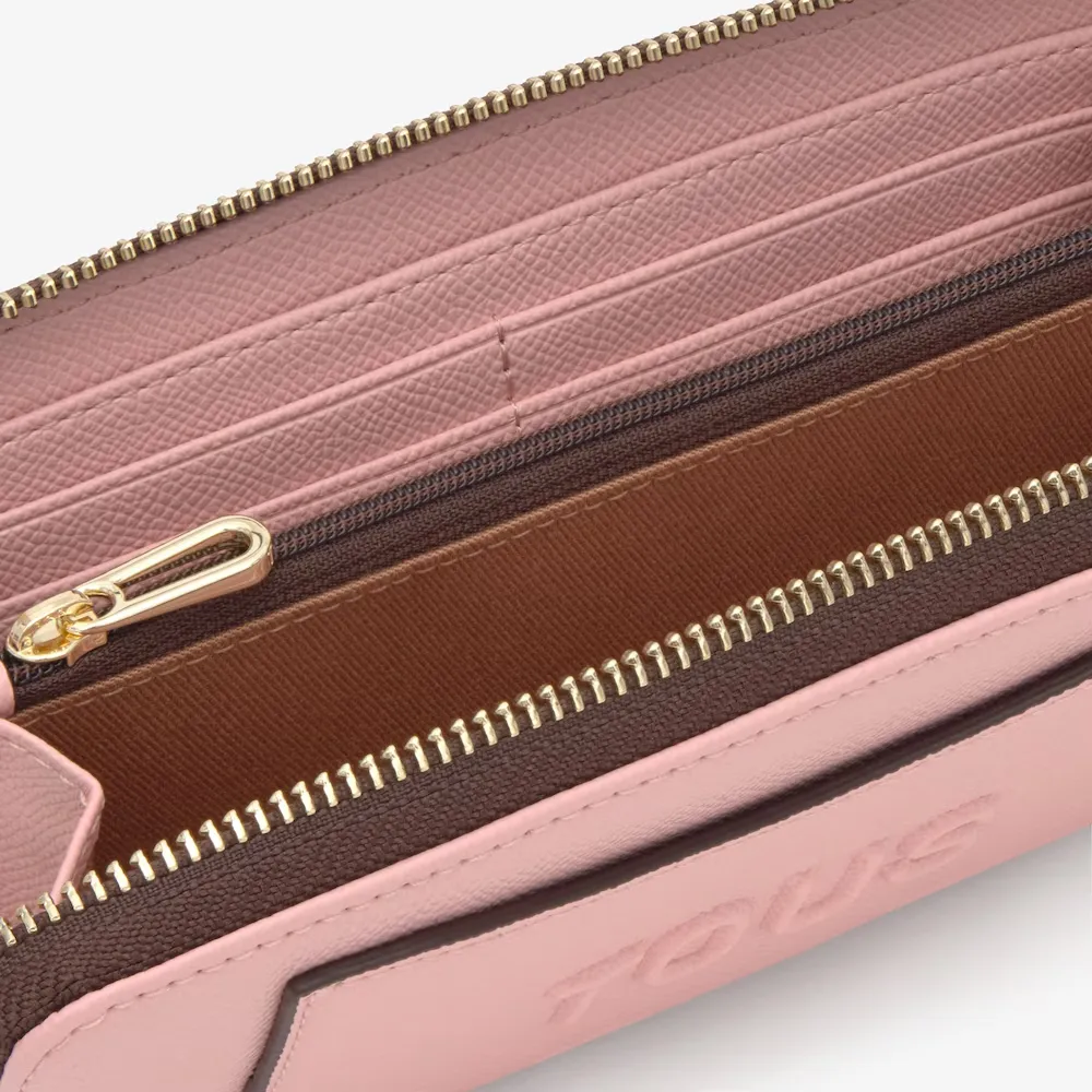 Billetera m T back To Basics Rosa