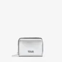 Monedero mediano Plateado New dorp tous