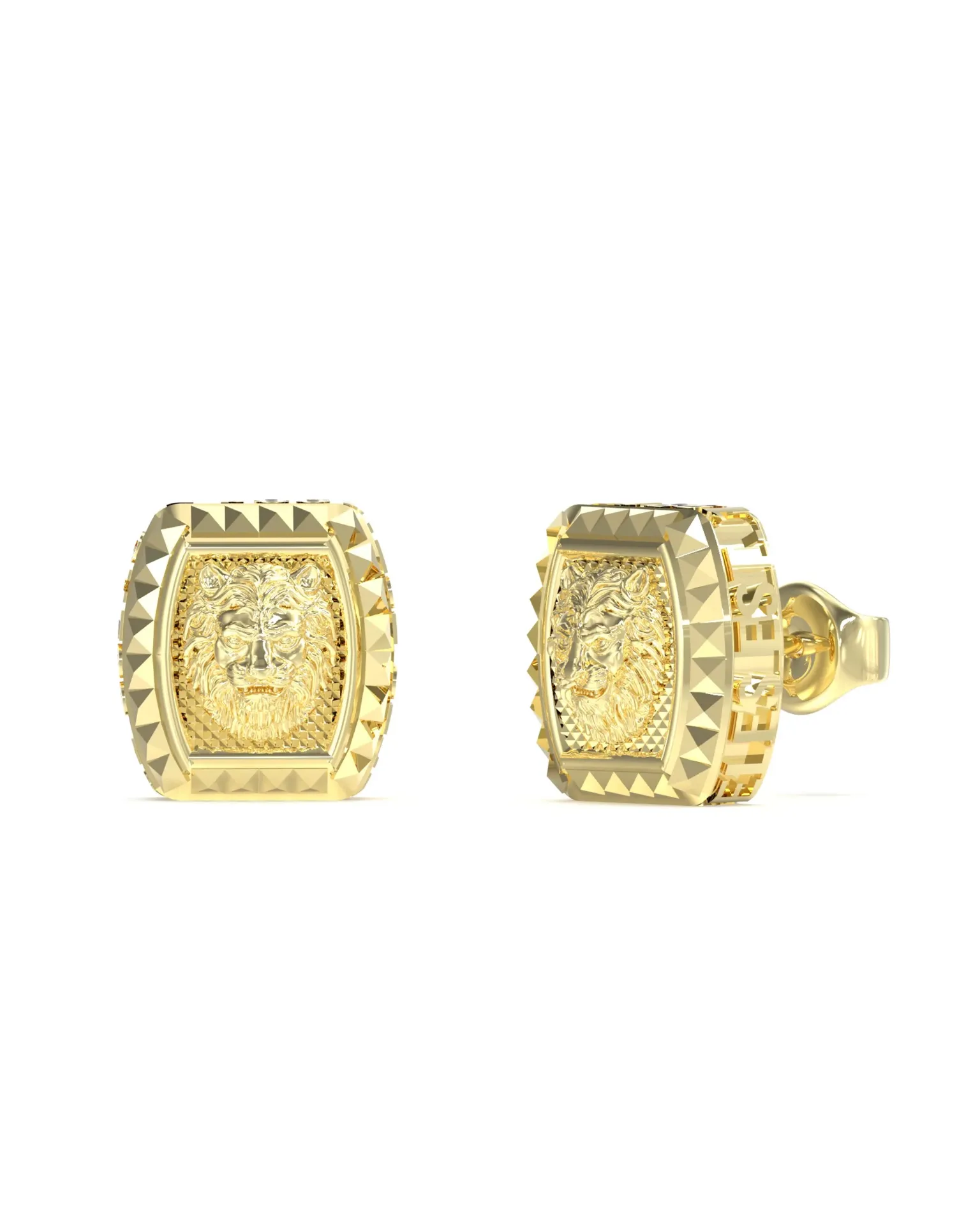 PENDIENTES GUESS LEON CUADRADO