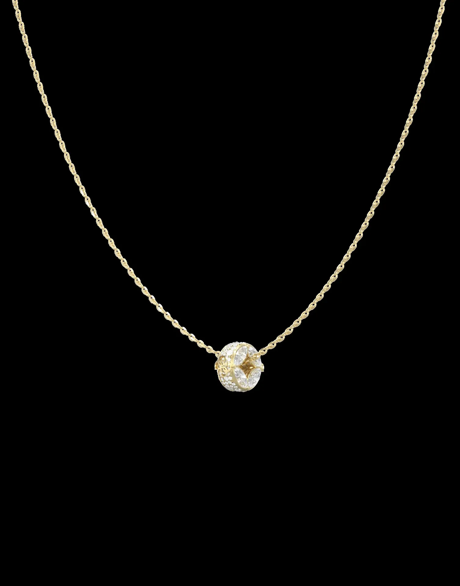 Cadena mas colgante con piedra Guess