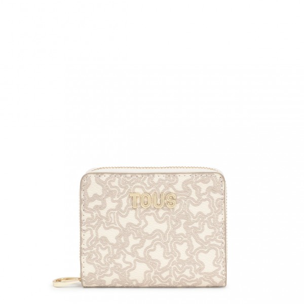 Monedero M Kaos Mini Lines Beige