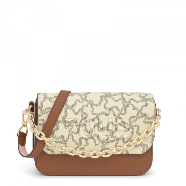 Bandolera M Chain Kaos Icon Camel -Beige