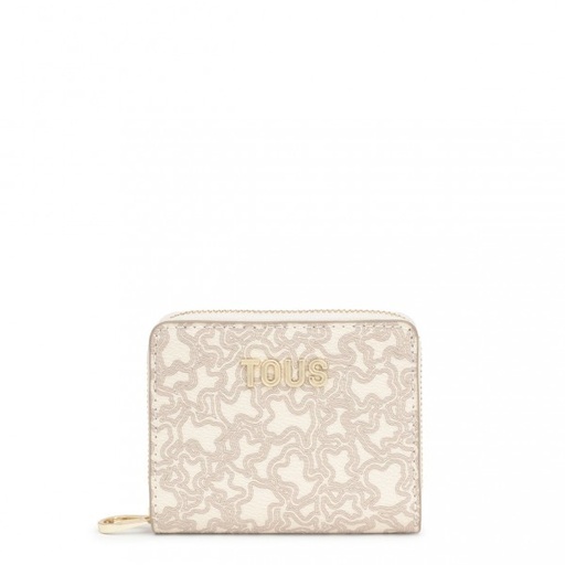 Monedero M Kaos Mini Lines Beige