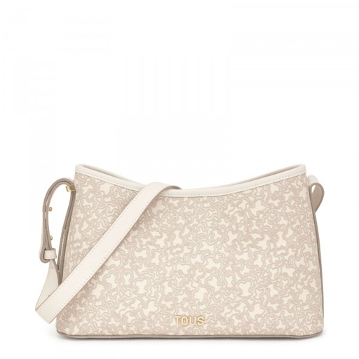 Bandolera L Kaos Mini Lines Beige