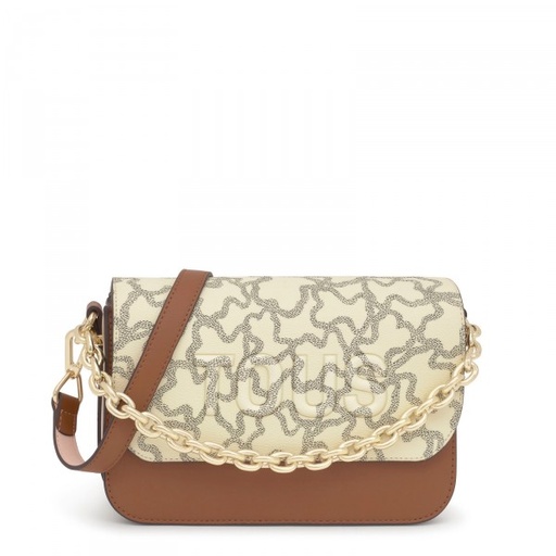 Bandolera M Chain Kaos Icon Camel -Beige