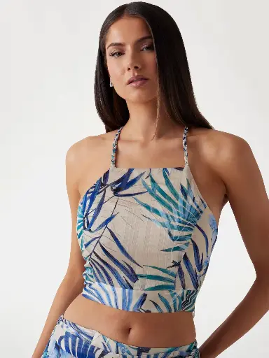 Top  cruzado Guess