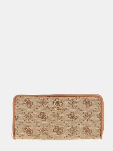 Maxi cartera Neda com logotipo Guess