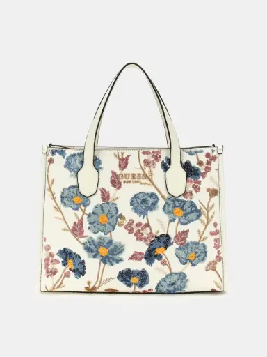 Bolso de  mano Zaria con logotipo Guess